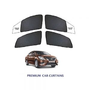 Premium  Fix type SunShade Curtain For Sunny  - Black